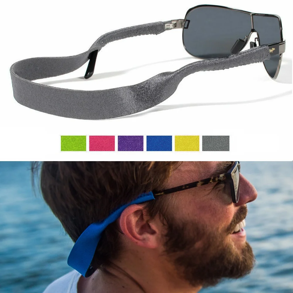 Black Body_strap Croakies Eyewear Retainer Adjustable Sunglasses Holder 28 X 1 4 4