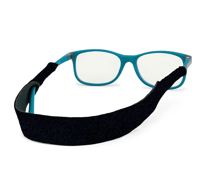 Croakies CRK3HT Kids Neoprene Eyeglass Retainer, Black