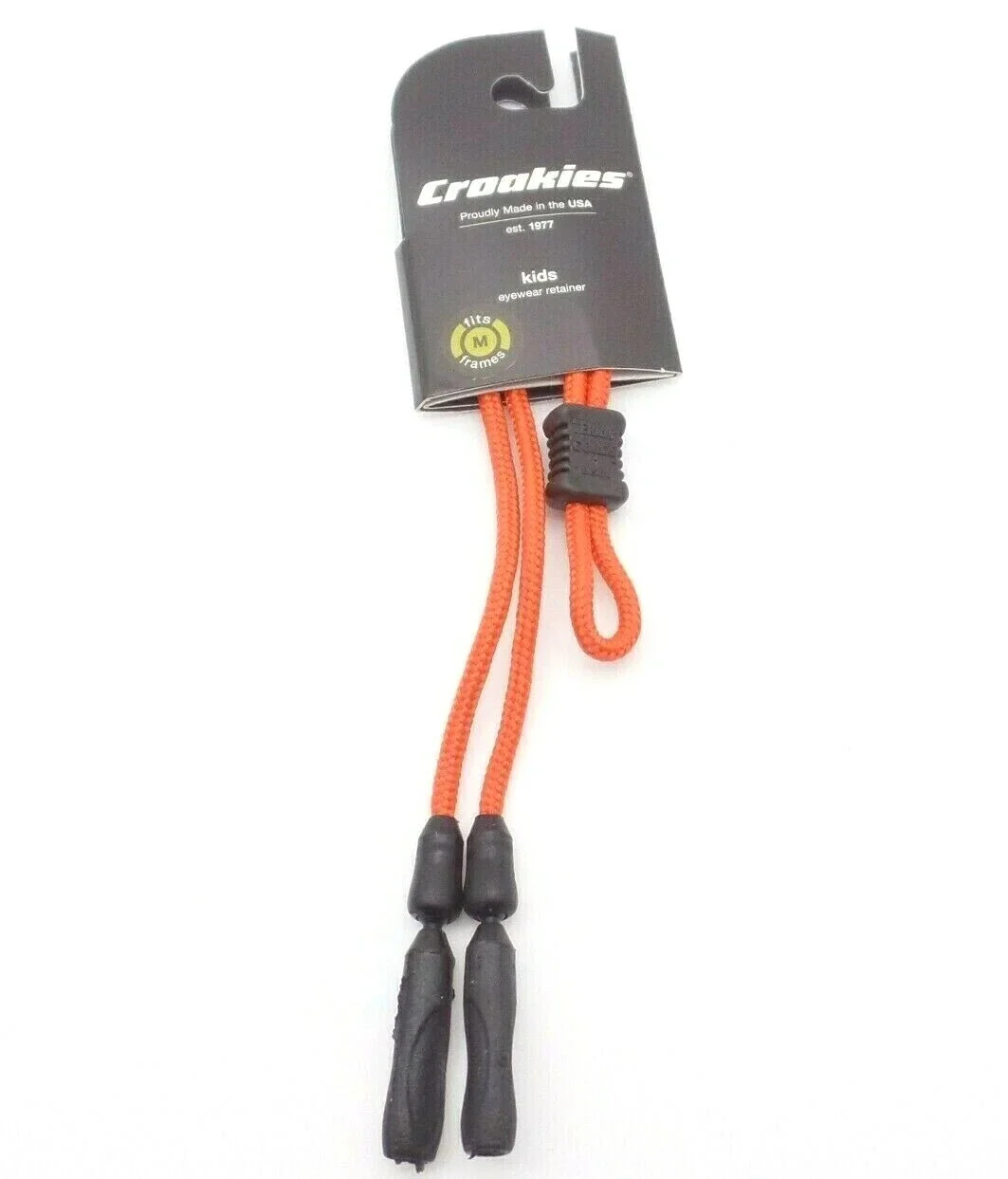 Croakies Kids Nylon Cord Eyewear Retainer M New Authentic Made In The USA